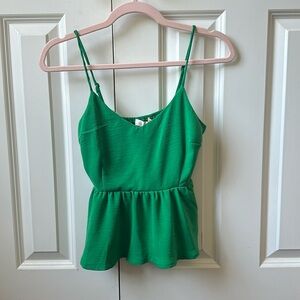 Cute green top NEVER WORN- WITH TAGS